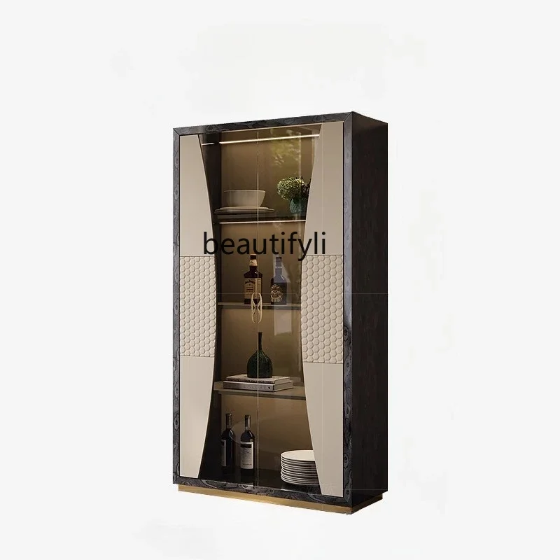 Italian light luxury glass wine cabinet custom restaurant wall storage designer paint bookshelf6239
Italian light luxury glass wine cabinet custom restaurant wall storage designer paint bookshelf6239