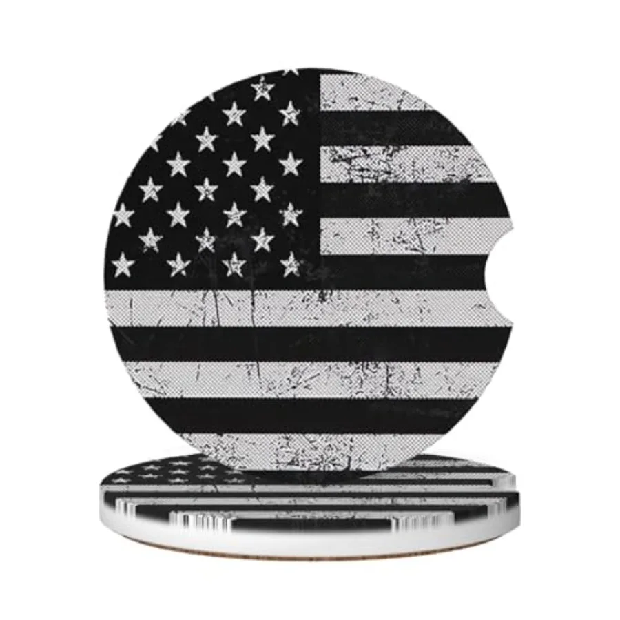 Absorbent Ceramic Car Coasters for Cup Holders, Design 2.56" Anti Slip Universal Drink Cup Coasters for Women Men 2 Pack
Absorbent Ceramic Car Coasters for Cup Holders, Design 2.56" Anti Slip Universal Drink Cup Coasters for Women Men 2 Pack