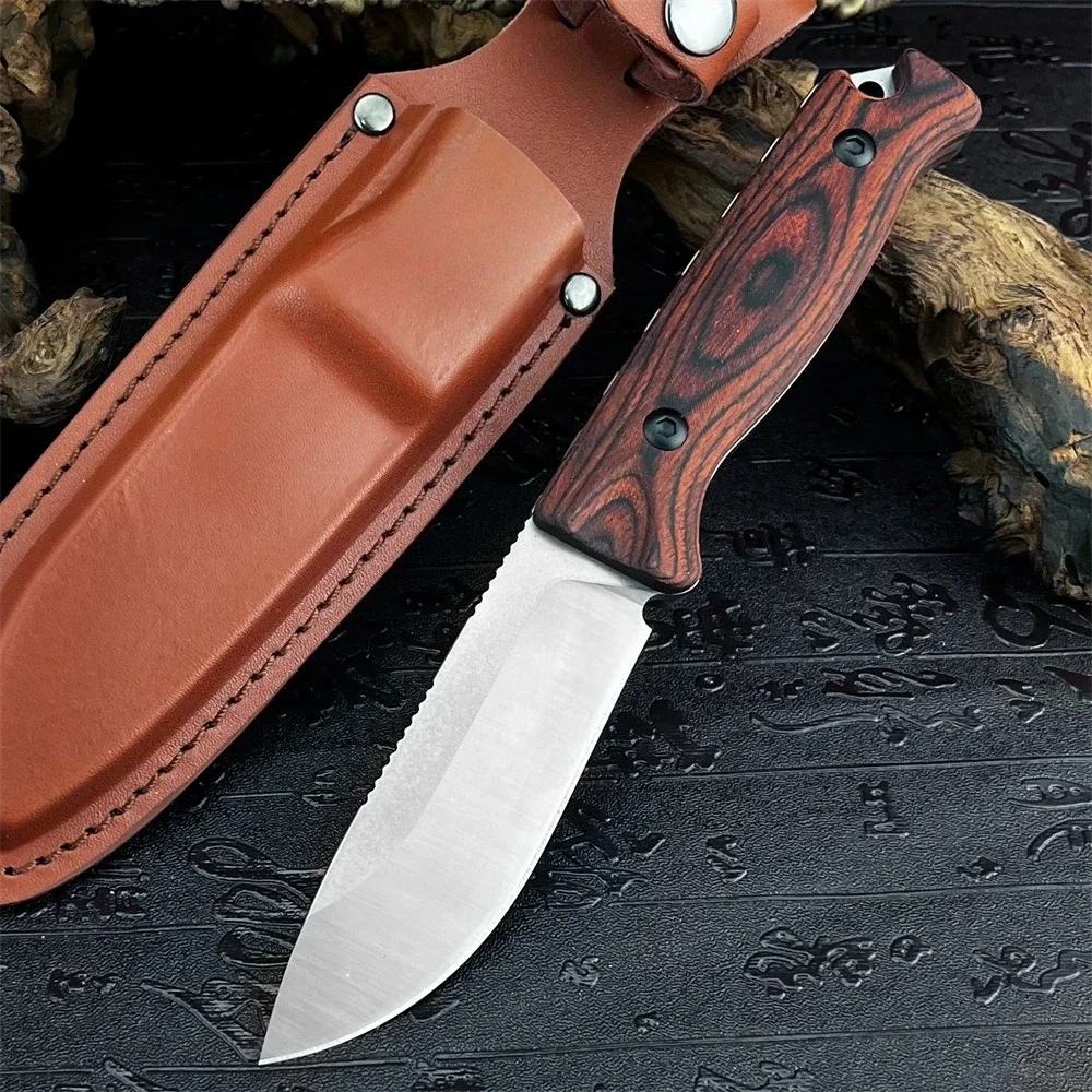 NEW Hot Sale Premium Quality Straight Knife with Leather Sheath Outdoor EDC Multi-function Portable Backpacking Holiday Gifts
NEW Hot Sale Premium Quality Straight Knife with Leather Sheath Outdoor EDC Multi-function Portable Backpacking Holiday Gifts