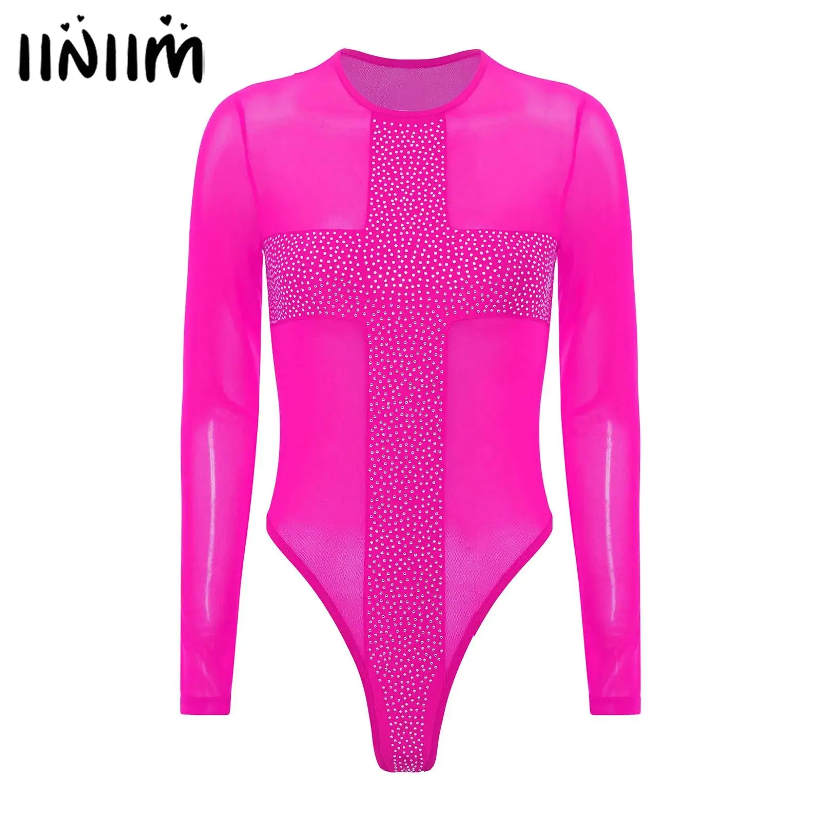 Women's Swimsuit One Piece Swimwear Glittery Rhinestone Sheer Mesh Bodysuit Rompers Openable Crotch Leotard Jumpsuit Clubwear
Women's Swimsuit One Piece Swimwear Glittery Rhinestone Sheer Mesh Bodysuit Rompers Openable Crotch Leotard Jumpsuit Clubwear