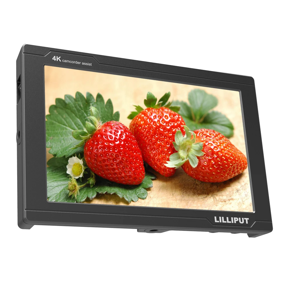 FS7 Metal IPS 7-inch 4K Camera-top Monitor 3G HD SDI Camera Field Monitor With False Color Peaking Underscan Auxiliary Function
FS7 Metal IPS 7-inch 4K Camera-top Monitor 3G HD SDI Camera Field Monitor With False Color Peaking Underscan Auxiliary Function