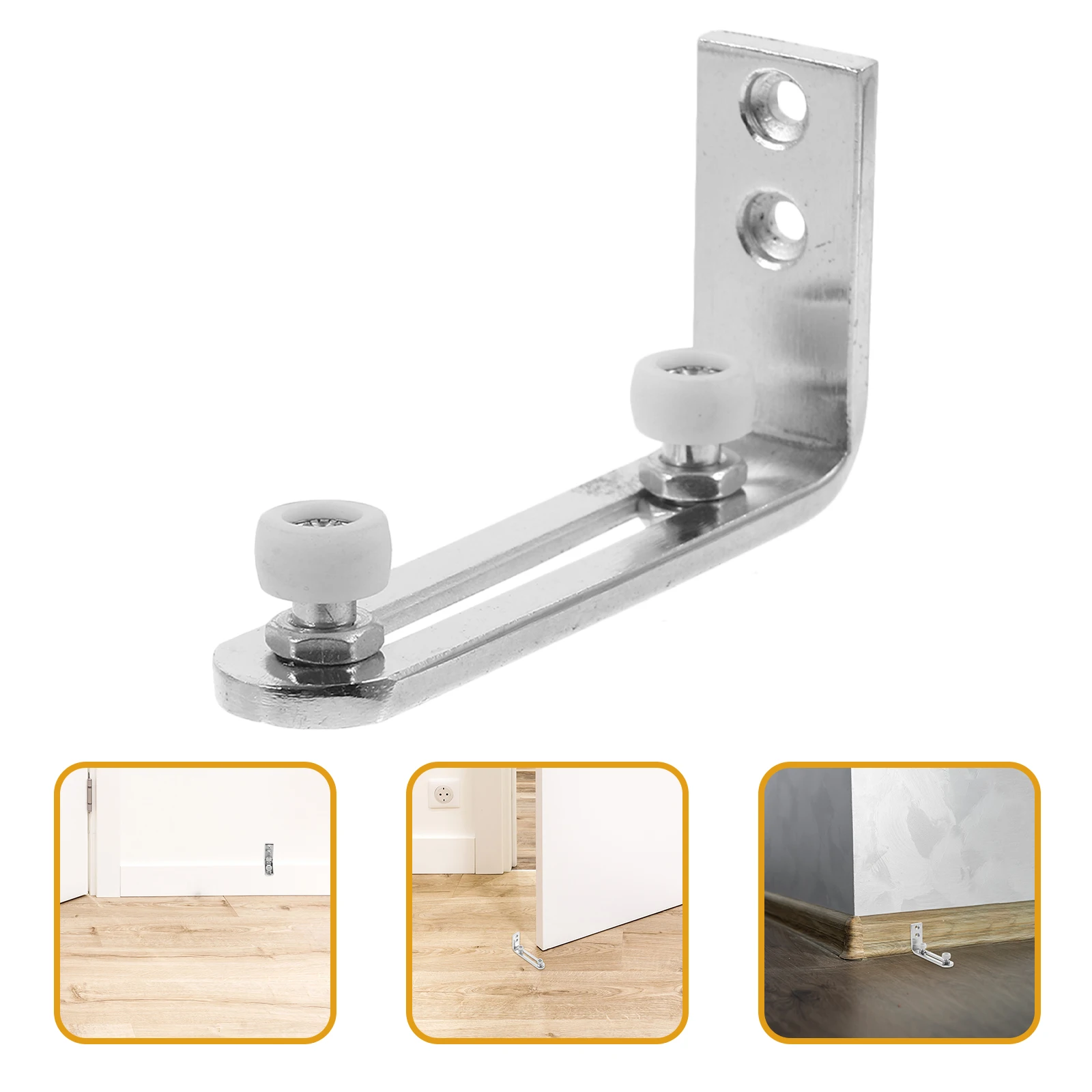 Sliding Floor Guide Barn Bottom Guide Mount Hardware Double Wheel Carbon Steel Door Stopper Floor Guides For Sliding Barn
Sliding Floor Guide Barn Bottom Guide Mount Hardware Double Wheel Carbon Steel Door Stopper Floor Guides For Sliding Barn
