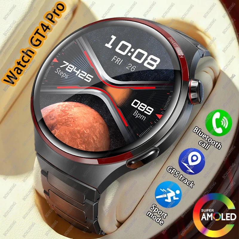 Смарт-часы для Huawei GT4 PRO, мужские Смарт-часы с AMOLED HD экраном, Bluetooth, функцией звонков, GPS, измерением пульса, новинка 2024, часы 4 Pro
Смарт-часы для Huawei GT4 PRO, мужские Смарт-часы с AMOLED HD экраном, Bluetooth, функцией звонков, GPS, измерением пульса, новинка 2024, часы 4 Pro