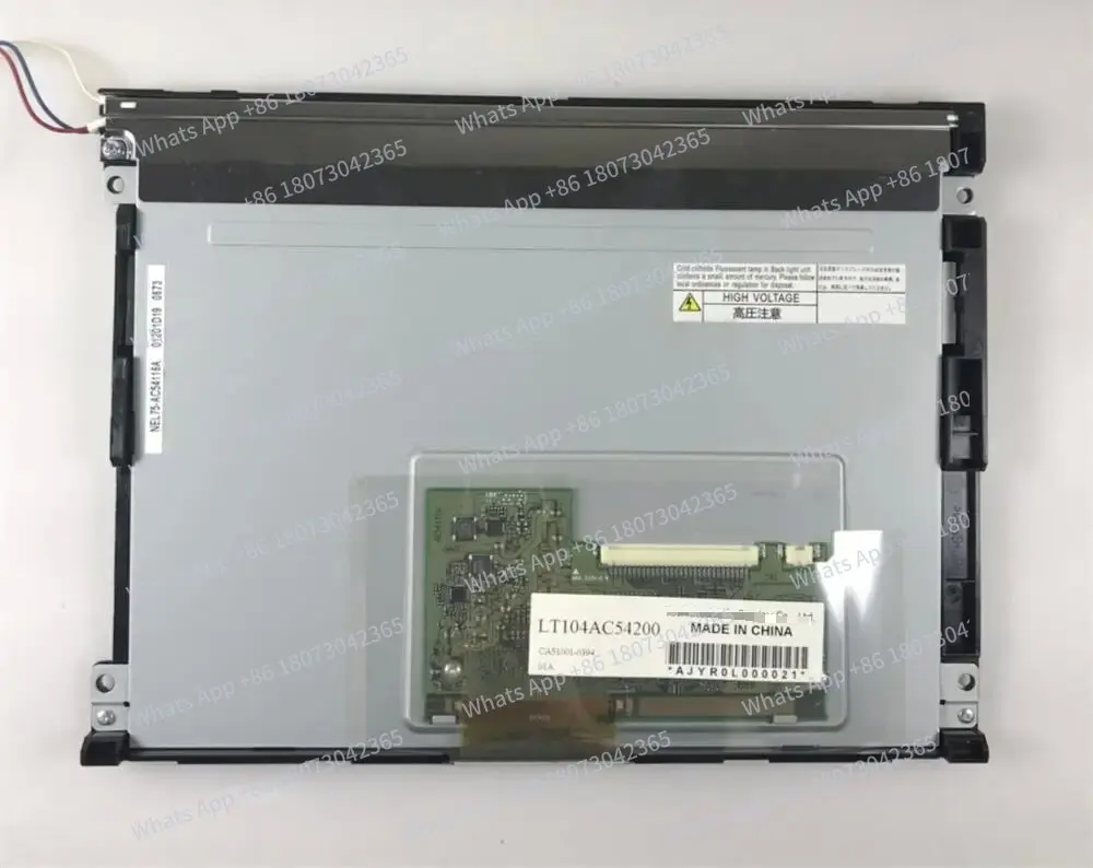 10.4 inch LT104AC54200 industrial control LCD display Touch screen
10.4 inch LT104AC54200 industrial control LCD display Touch screen