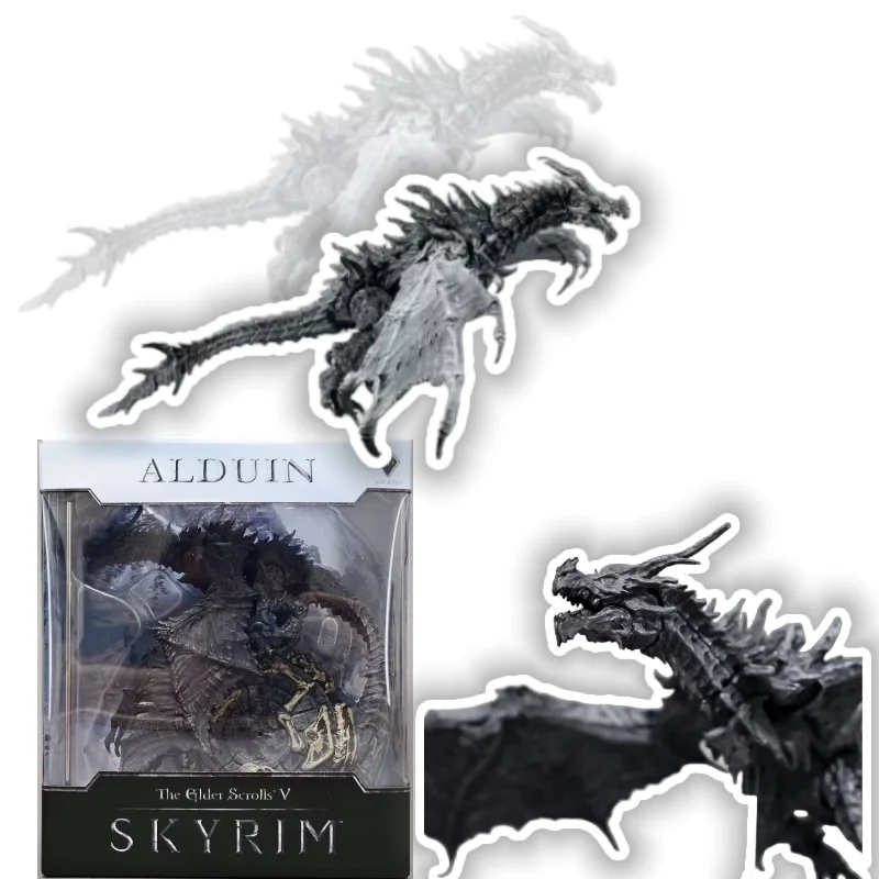【In Stock】Elder V Skyrim Alduin Deluxe Action Figure Box Set Dragon Figure Desktop Ornament Movable Dolls Anime Model Collection
【In Stock】Elder V Skyrim Alduin Deluxe Action Figure Box Set Dragon Figure Desktop Ornament Movable Dolls Anime Model Collection