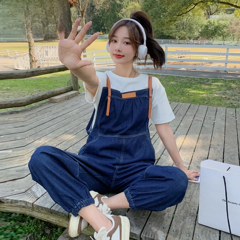 Антивозрастной джинсовый комбинезон для женщин, маленький размер, летний, новый, в корейском стиле, повседневные брюки, комбинезон с высокой талией, длинные штаны
Антивозрастной джинсовый комбинезон для женщин, маленький размер, летний, новый, в корейском стиле, повседневные брюки, комбинезон с высокой талией, длинные штаны