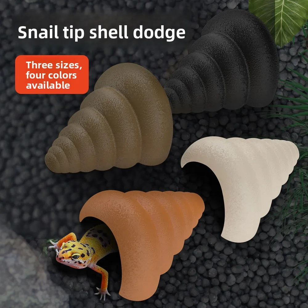NOMOY Spiral Shell Reptile Hideout - Pointed Snail Shell Cave for Snake, Gecko,Lizard,Spider&Axolotl,Natural Terrarium Ornament
NOMOY Spiral Shell Reptile Hideout - Pointed Snail Shell Cave for Snake, Gecko,Lizard,Spider&Axolotl,Natural Terrarium Ornament