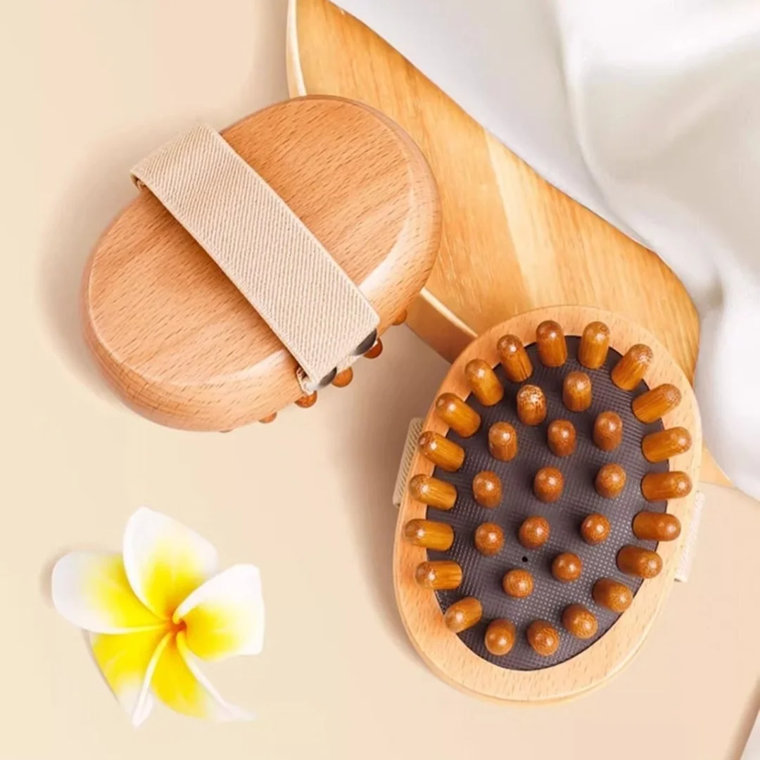 1PC Wooden Meridian Massage Brush Full Body Massage Tool Multipurpose Gua Sha Brush for Scalp Abdomen Leg Muscle Relaxation
1PC Wooden Meridian Massage Brush Full Body Massage Tool Multipurpose Gua Sha Brush for Scalp Abdomen Leg Muscle Relaxation