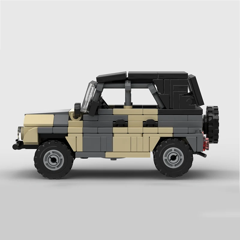 City Car Model MOC Building Bricks UAZ-469 Camo Offroad SUV Modular Technology Children Holiday Gifts Assemble Toys Suit
City Car Model MOC Building Bricks UAZ-469 Camo Offroad SUV Modular Technology Children Holiday Gifts Assemble Toys Suit