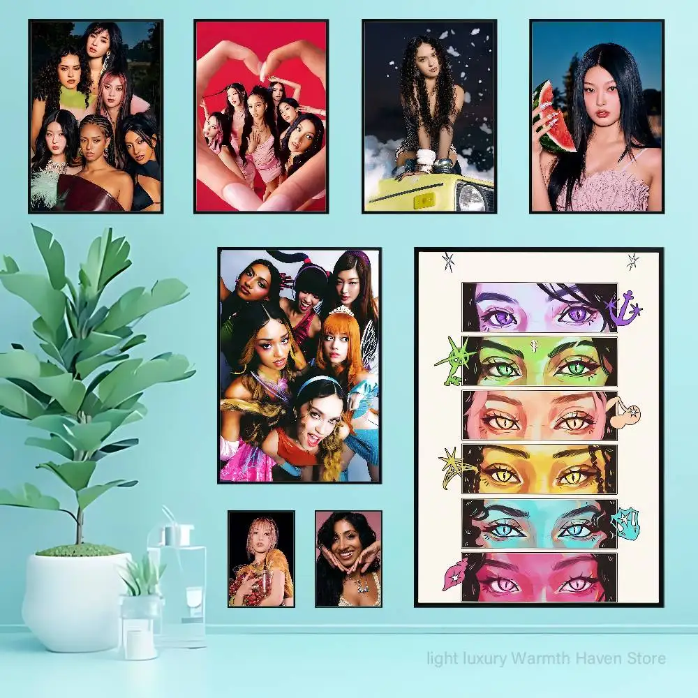 K-KATSEYE Beautiful Chaos Club Bar Paper Vintage Poster Wall Art Painting Bedroom Study Stickers
K-KATSEYE Beautiful Chaos Club Bar Paper Vintage Poster Wall Art Painting Bedroom Study Stickers