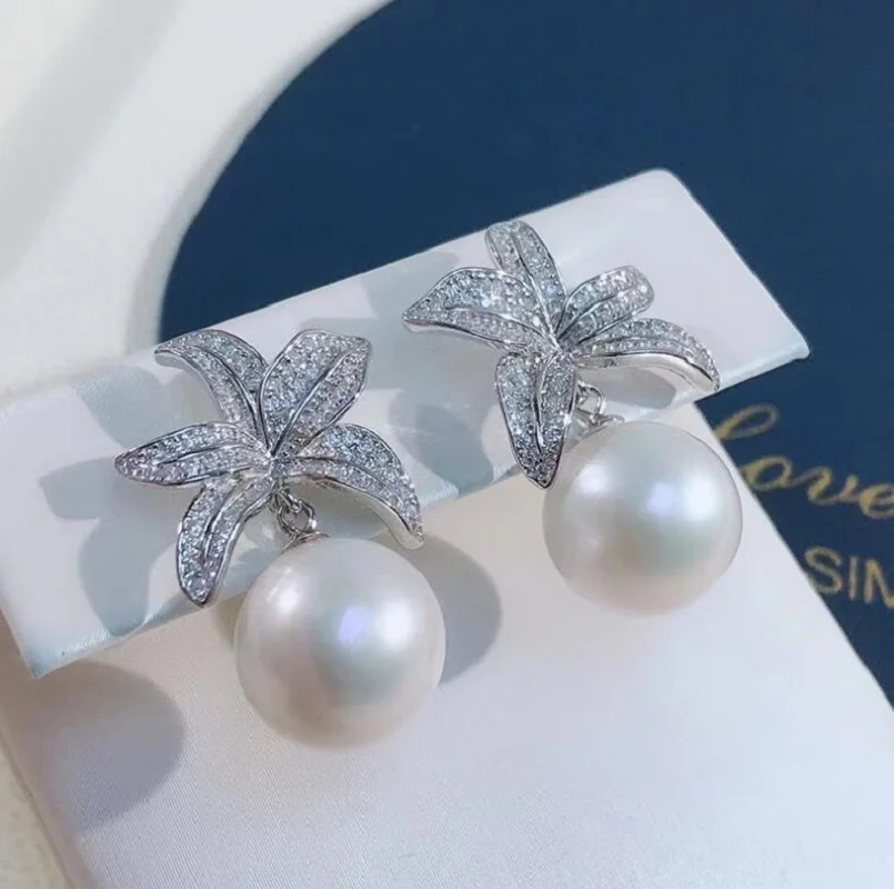 Gorgeous 11-12mm 10-11mm 9-10mm South Sea Perfect Round White Pearl Earring 925s
Gorgeous 11-12mm 10-11mm 9-10mm South Sea Perfect Round White Pearl Earring 925s