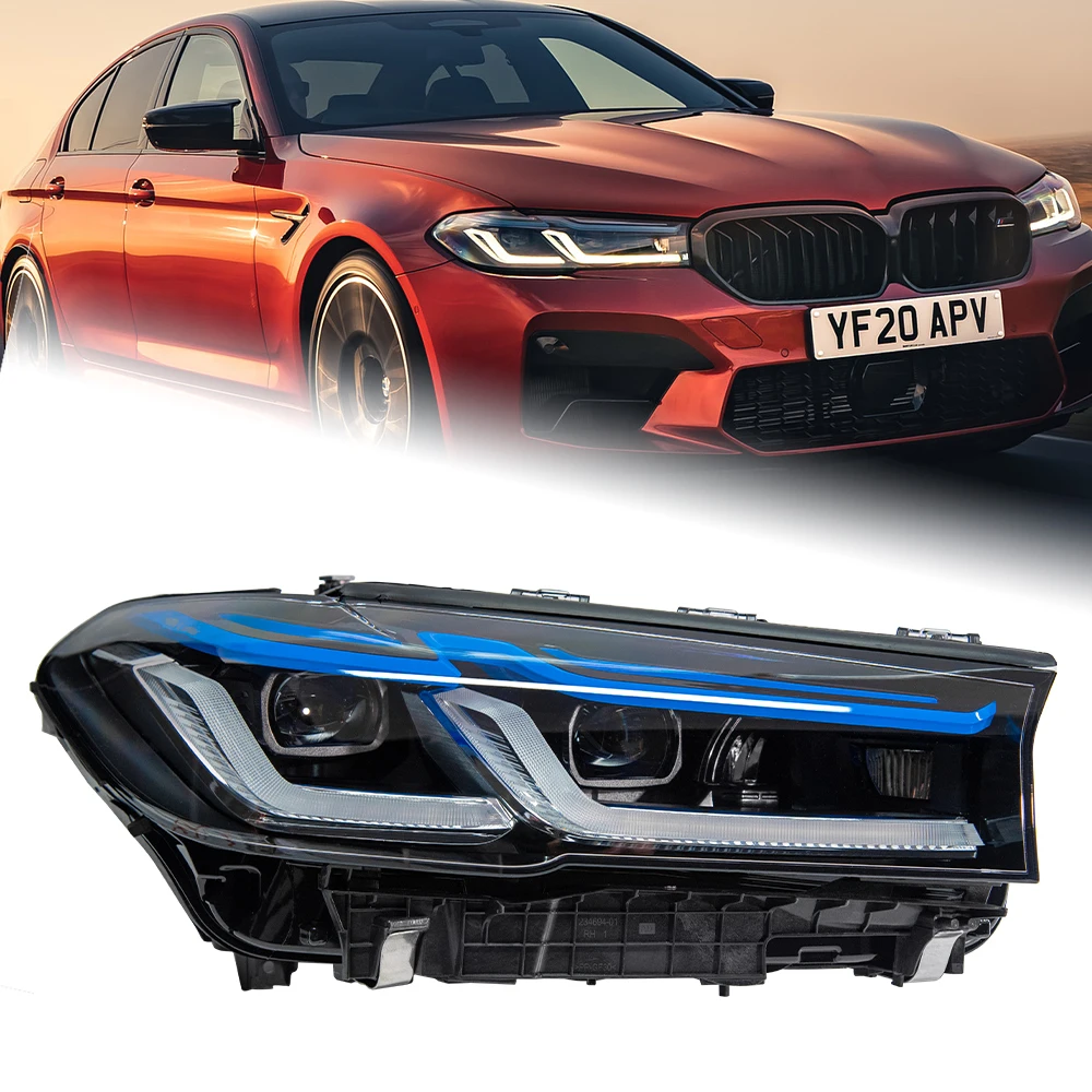AKD Автомобильные фары для BMW G30 2017-2022 525i 530i 535i G38 Светодиодные фары DRL Сигнальная лампа Blue Laser Автоаксессуары 
AKD Автомобильные фары для BMW G30 2017-2022 525i 530i 535i G38 Светодиодные фары DRL Сигнальная лампа Blue Laser Автоаксессуары