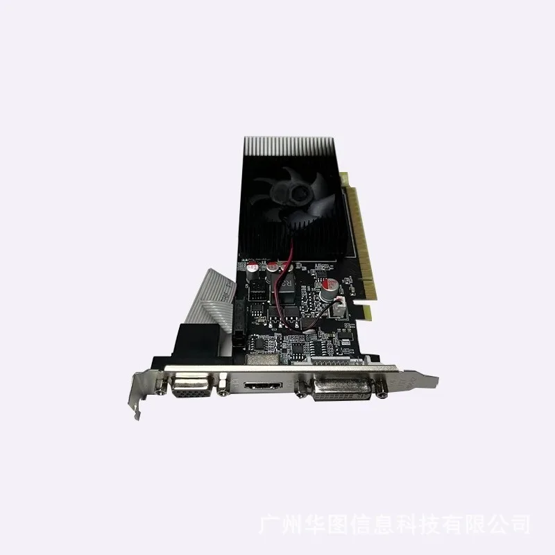 New for GT730 2G DDR3 128bit dual screen display half height small chassis graphics card
New for GT730 2G DDR3 128bit dual screen display half height small chassis graphics card