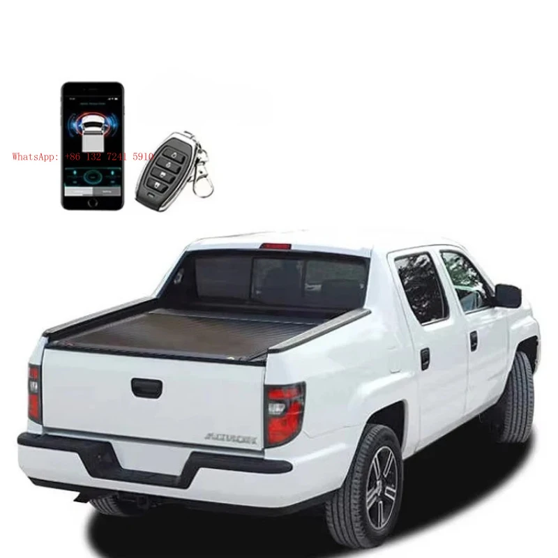 Factory Direct Sale4x4 Aluminum Hard Electric Tonneau Cover for Ridgeline Retractable Pickup Truck Bed Roll-up Folding Operation
Factory Direct Sale4x4 Aluminum Hard Electric Tonneau Cover for Ridgeline Retractable Pickup Truck Bed Roll-up Folding Operation