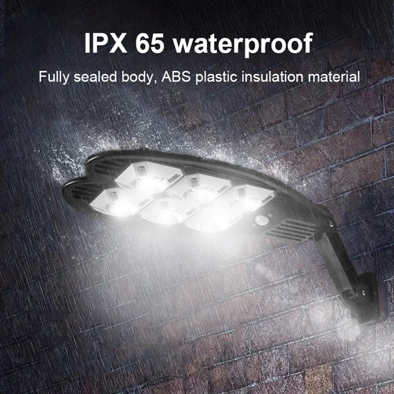 6000 Lumens Latest Outdoor Solar LED Light 3 Modes Outdoor Solar Lamp Motion Sensor Waterproof Solar Garden Street Lamp
6000 Lumens Latest Outdoor Solar LED Light 3 Modes Outdoor Solar Lamp Motion Sensor Waterproof Solar Garden Street Lamp