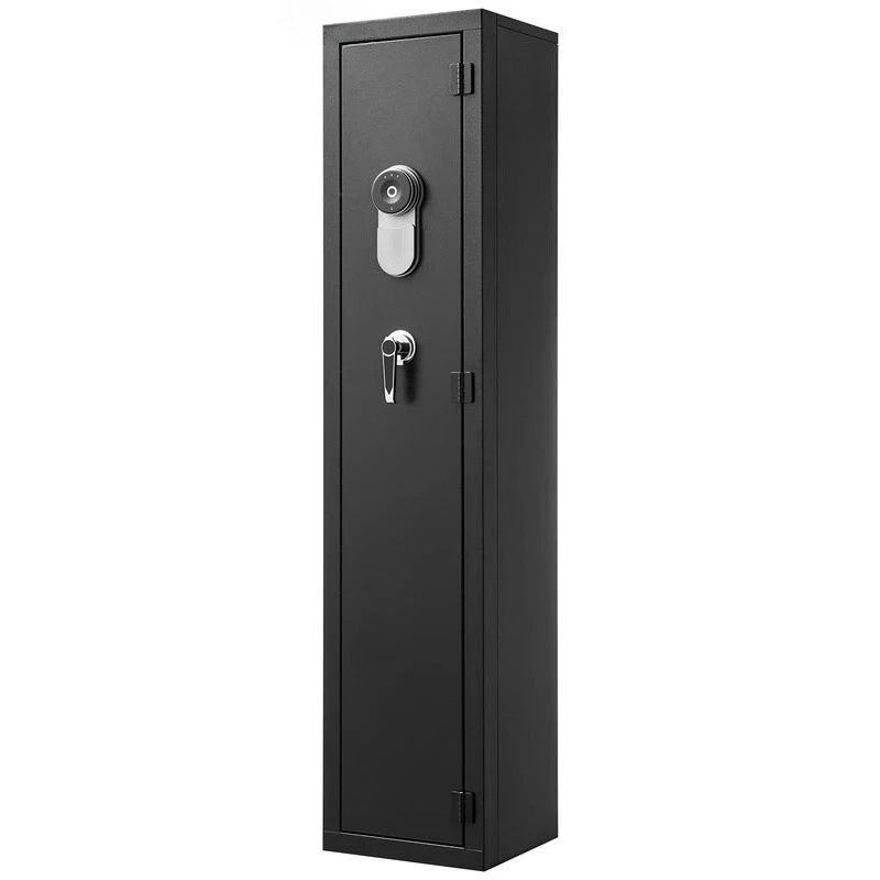 Gun Safe, Heavy Duty Cold-Rolled Steel Fireproof Rifle Cabinet with Fingerprint, Digital Keypad & Key, Large Long Gun Cabinet with Magazine and LED, Adjustable Racks for Rifles, Pistols, Shotgun
Gun Safe, Heavy Duty Cold-Rolled Steel Fireproof Rifle Cabinet with Fingerprint, Digital Keypad & Key, Large Long Gun Cabinet with Magazine and LED, Adjustable Racks for Rifles, Pistols, Shotgun