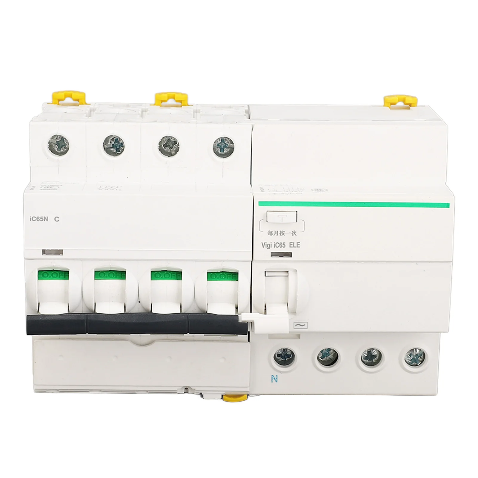 Miniature Circuit Breaker PA66 Flame Retardant Shell Easy Installation 4P N Circuit Breaker Leakage Protection Accessory AC400V
Miniature Circuit Breaker PA66 Flame Retardant Shell Easy Installation 4P N Circuit Breaker Leakage Protection Accessory AC400V