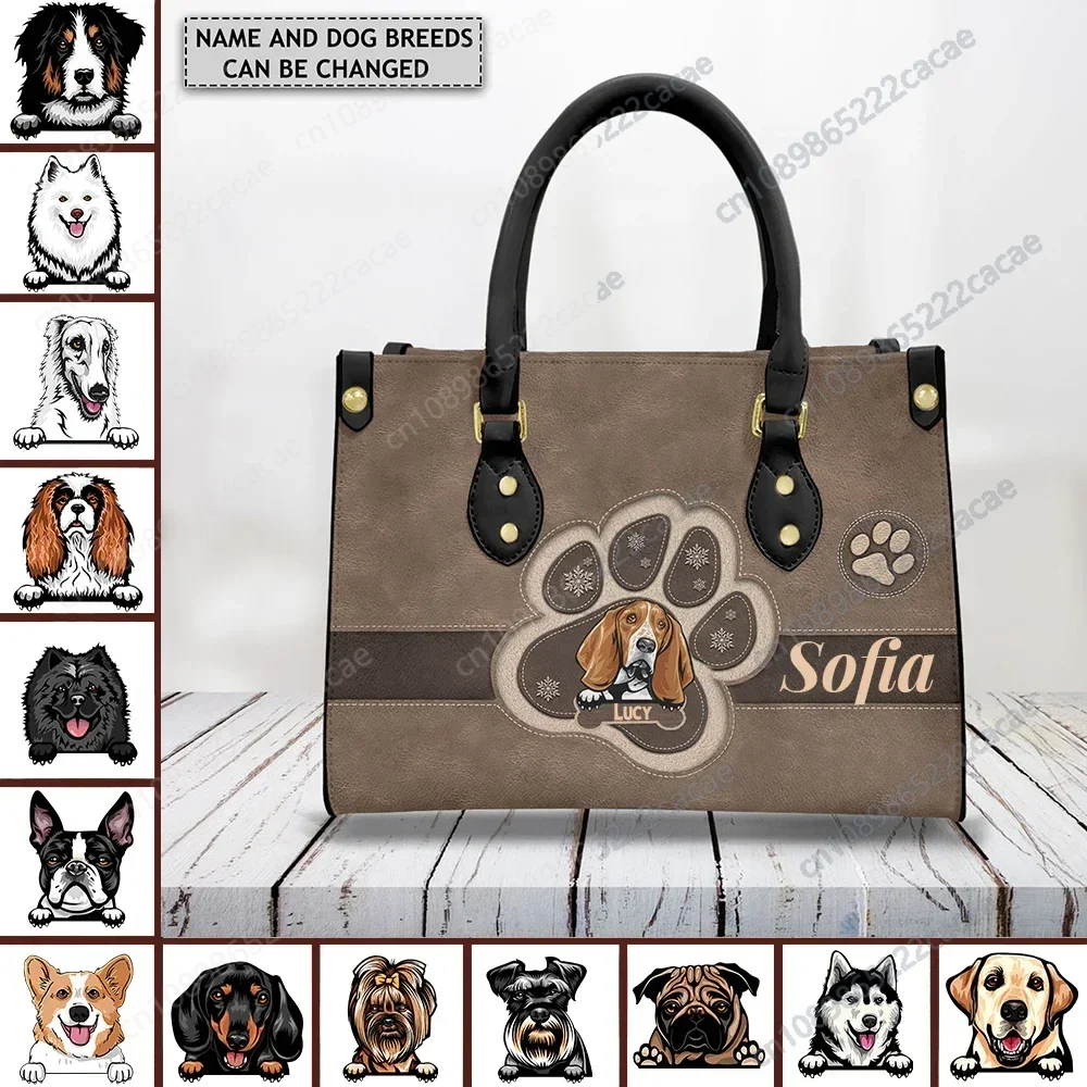 Cross Body Bags Female Luxury Basset Hound PU Leather Shoulder Bag Personalized Dog Name Elegant Party Totes HandBags for Women
Cross Body Bags Female Luxury Basset Hound PU Leather Shoulder Bag Personalized Dog Name Elegant Party Totes HandBags for Women
