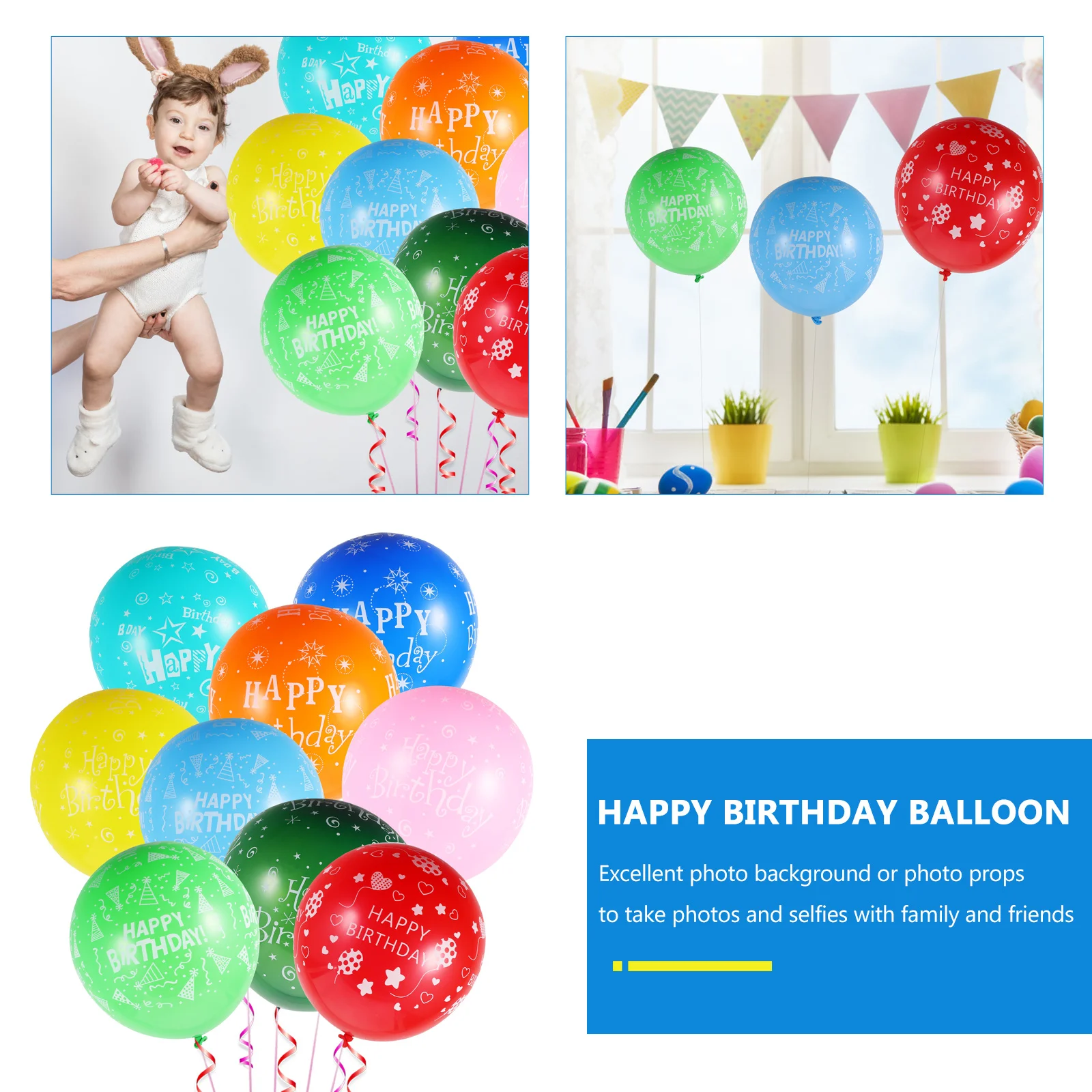 100pcs Birthday Party Decorations Latex Reusable Photo Props Wedding Supplies Helium Powdery Balloons
100pcs Birthday Party Decorations Latex Reusable Photo Props Wedding Supplies Helium Powdery Balloons