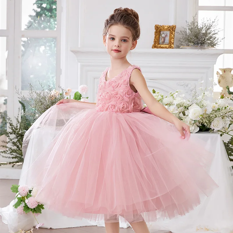 New Summer Style Fluffy Princess Dress for Girls, Dreamy Layered Yarn Dress, Stylish Flower Girl Wedding Dress
New Summer Style Fluffy Princess Dress for Girls, Dreamy Layered Yarn Dress, Stylish Flower Girl Wedding Dress