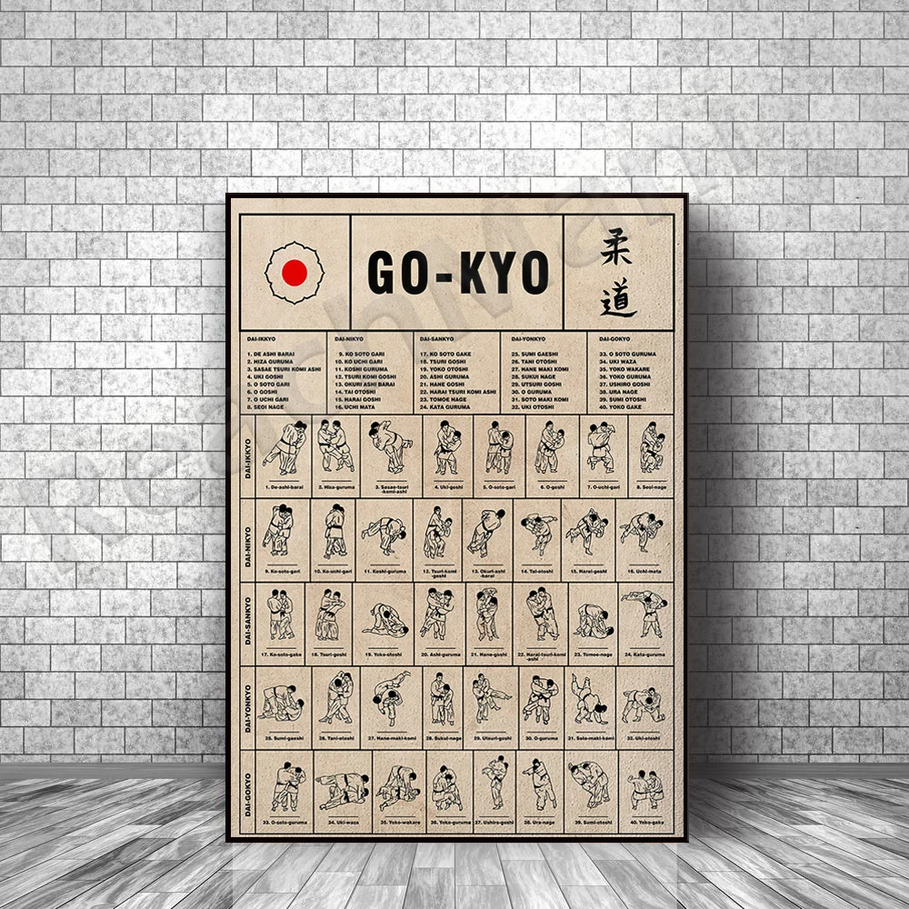 Go-kyo poster, judo poster, judo gift idea, judo gift, judo wall art decoration, judo print, gift for judo lovers
Go-kyo poster, judo poster, judo gift idea, judo gift, judo wall art decoration, judo print, gift for judo lovers