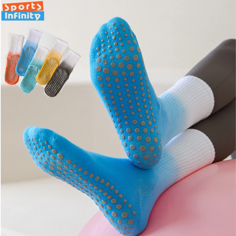 Новые женские носки для йоги с принтом тай-дай, противоскользящие спортивные носки для фитнеса, профессиональные носки для пилатеса, женские спортивные чулки
Новые женские носки для йоги с принтом тай-дай, противоскользящие спортивные носки для фитнеса, профессиональные носки для пилатеса, женские спортивные чулки