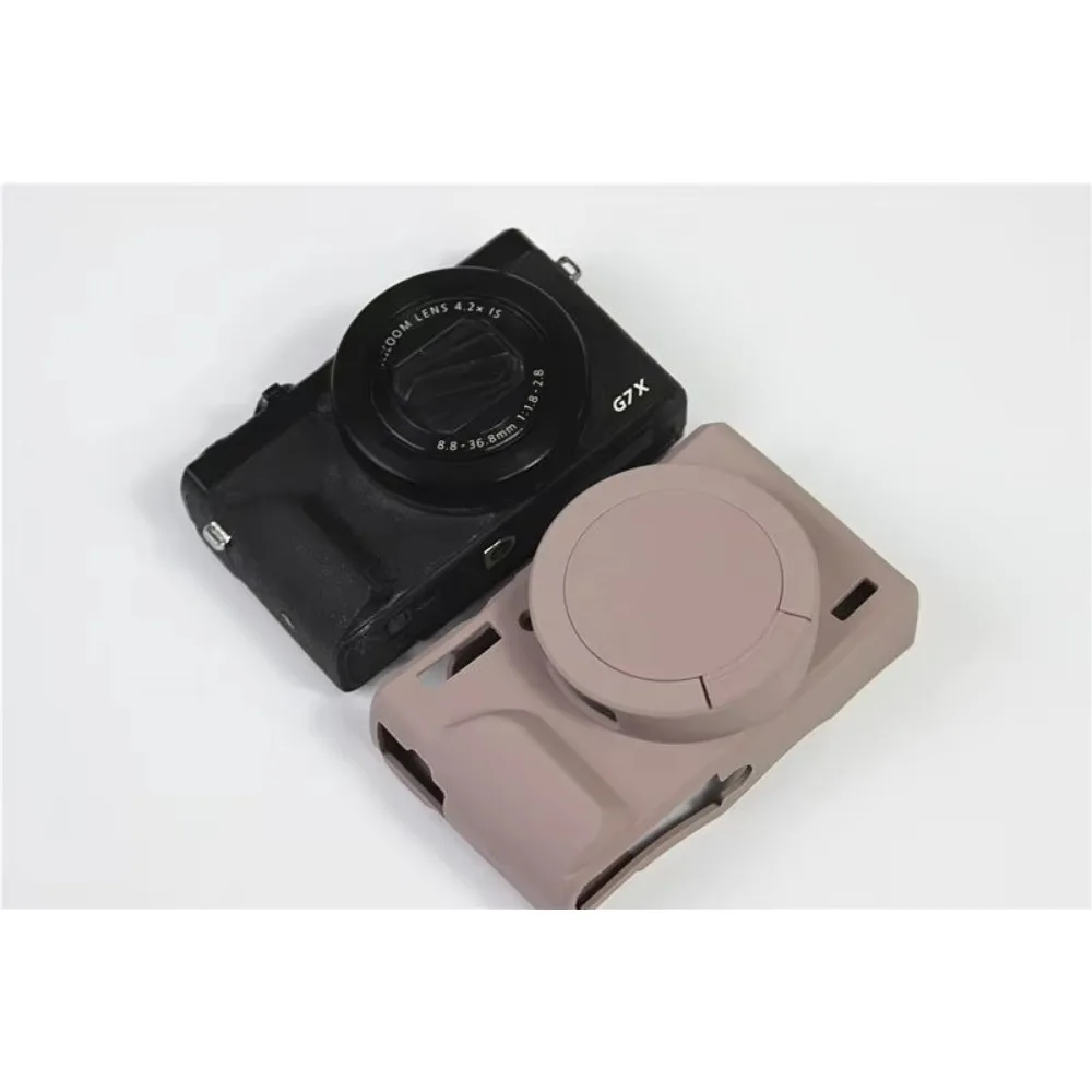 Silicone Case, For Canon PowerShot G7Xmark III Camera Bag G7X3 photography protective case bag+ free tempered film
Silicone Case, For Canon PowerShot G7Xmark III Camera Bag G7X3 photography protective case bag+ free tempered film