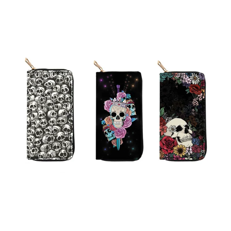 Skull Print Wallet Anime Thriller Horror Character PU Long Zipper Hand-held ID Card Mobile Phone Storage Bag Commuting Portable
Skull Print Wallet Anime Thriller Horror Character PU Long Zipper Hand-held ID Card Mobile Phone Storage Bag Commuting Portable