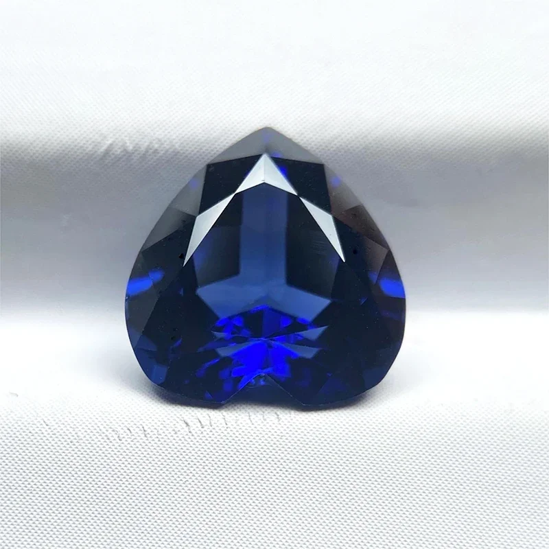 Lab Grown Sapphire Heart Shape Royal Blue Color VVS1 Gemstone For Handmade Diy Jewellery Make Selectable AGL Certificate
Lab Grown Sapphire Heart Shape Royal Blue Color VVS1 Gemstone For Handmade Diy Jewellery Make Selectable AGL Certificate