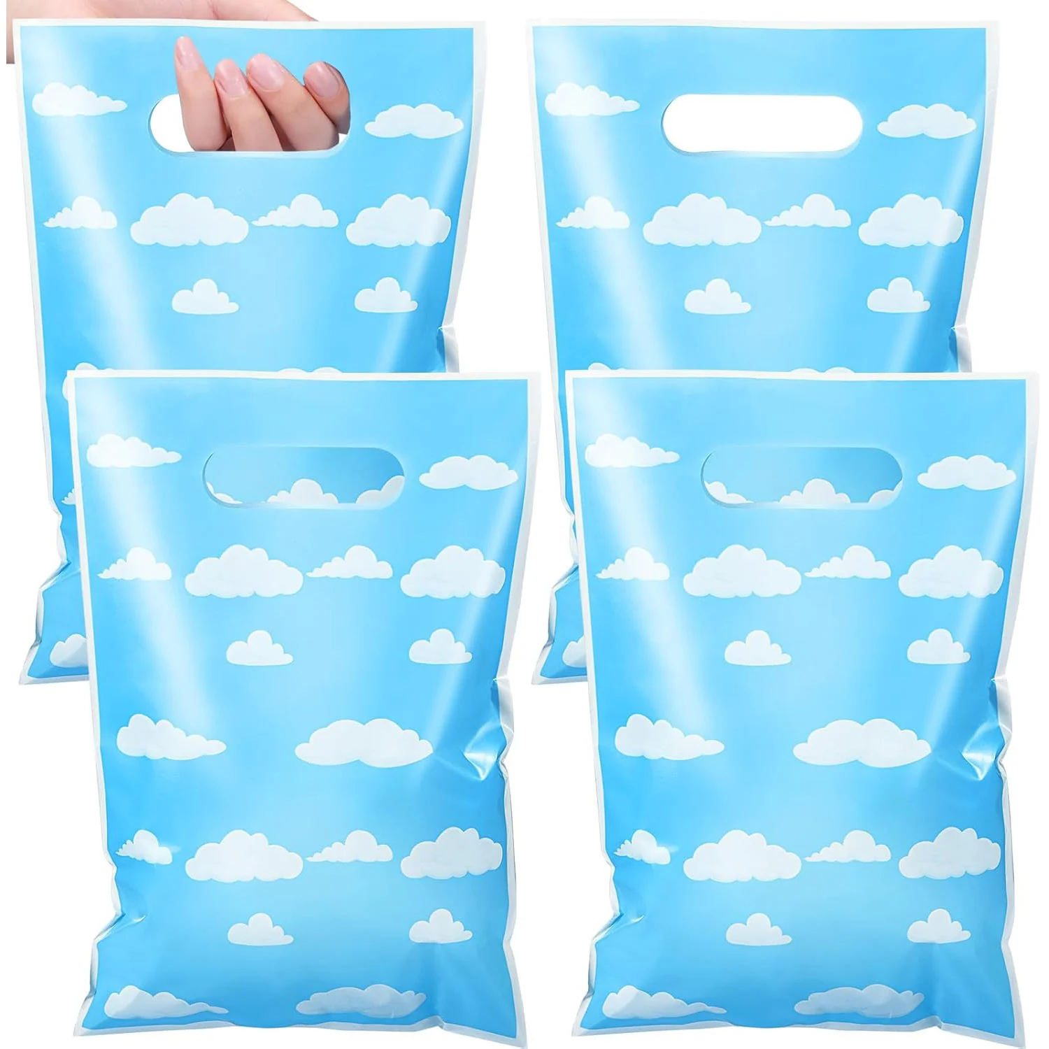20 Pcs Toy Party Blue Sky White Clouds Gift Bags Blue Sky Treat Party Bags for Boys Girls Baby Shower Kids Party
20 Pcs Toy Party Blue Sky White Clouds Gift Bags Blue Sky Treat Party Bags for Boys Girls Baby Shower Kids Party