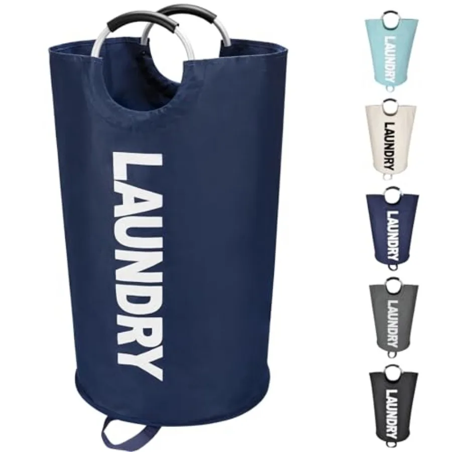 Large Laundry Basket, Freestanding Tall Clothes Hamper, Collapsible Laundry Bag
Large Laundry Basket, Freestanding Tall Clothes Hamper, Collapsible Laundry Bag