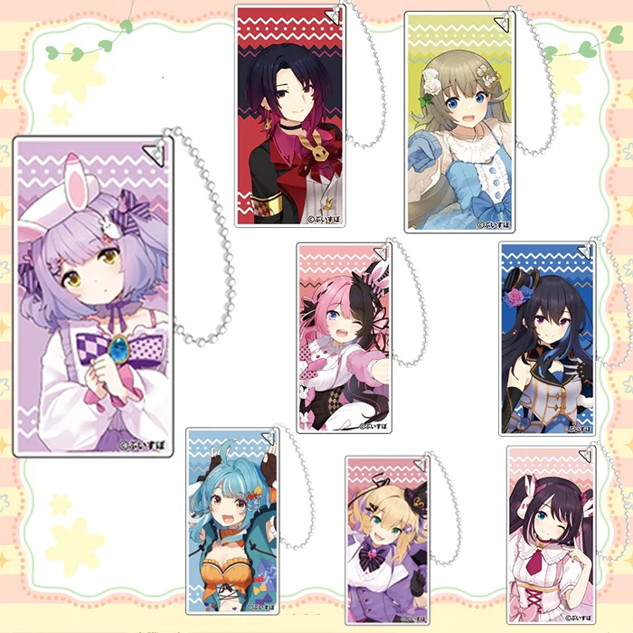 Cute Anime VSPO Acrylic keychain Character role Cartoon pendant 6cm Collection decoration Fan gift
Cute Anime VSPO Acrylic keychain Character role Cartoon pendant 6cm Collection decoration Fan gift