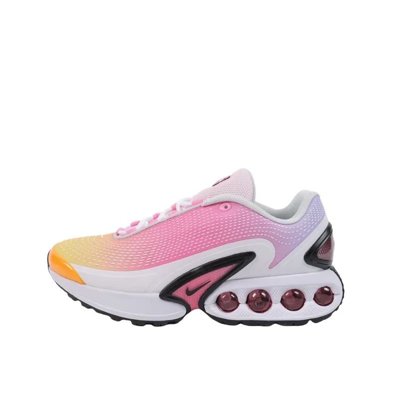 Nike Air Max DN унисекс желто-розовые градиентные легкие дышащие низкие спортивные кроссовки на воздушной подушке с сеткой
Nike Air Max DN унисекс желто-розовые градиентные легкие дышащие низкие спортивные кроссовки на воздушной подушке с сеткой