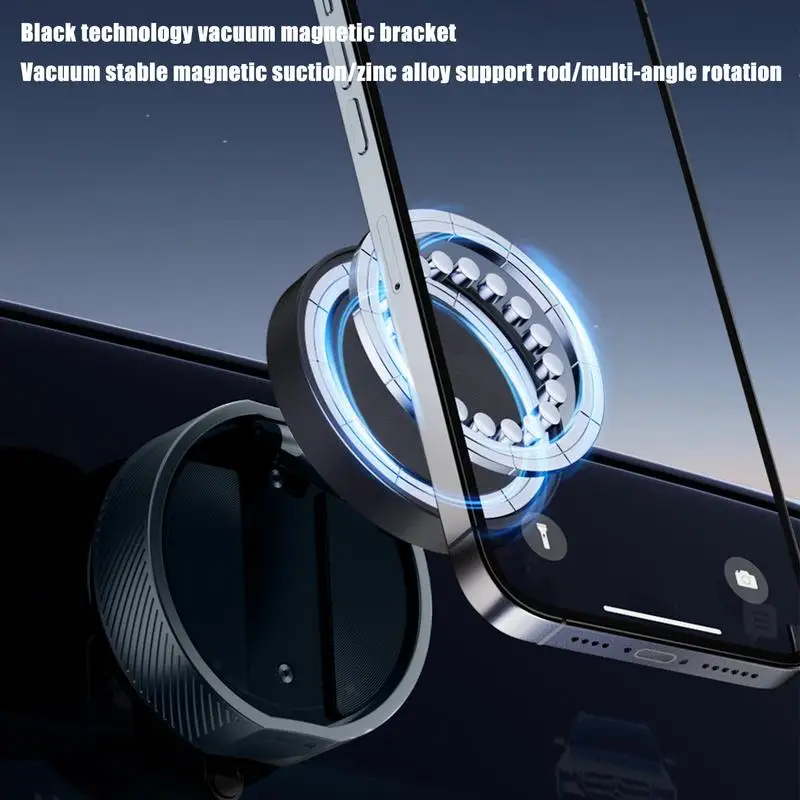 Vacuum Magnetic Phone Holder Foldable Rotatable Cellphone Bracket Portable Vacuum Magnetic Phone Mount Travel Automobile
Vacuum Magnetic Phone Holder Foldable Rotatable Cellphone Bracket Portable Vacuum Magnetic Phone Mount Travel Automobile
