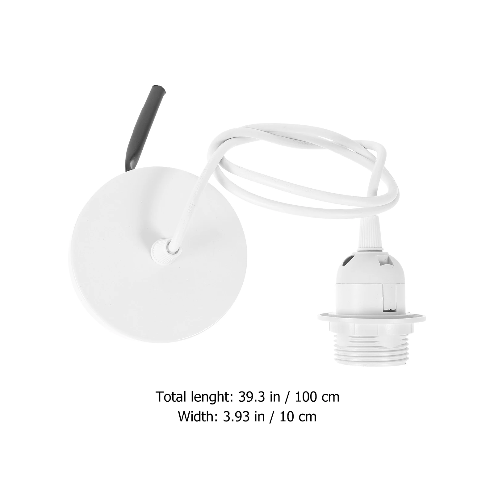 Vintage Style E27 Lamp Holder Pendant Light Socket Chandelier Fixture Replacement Durable Simple Design Hotel Coffee Shop Decor
Vintage Style E27 Lamp Holder Pendant Light Socket Chandelier Fixture Replacement Durable Simple Design Hotel Coffee Shop Decor