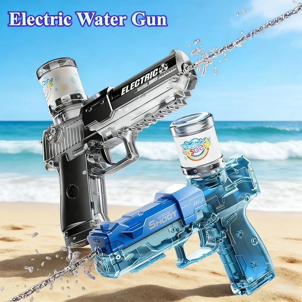 Upgraded Fully Electric Water Gun Powerful Water Blaster for Summer Outdoor Beach Pool Games Perfect Children's Gift
Upgraded Fully Electric Water Gun Powerful Water Blaster for Summer Outdoor Beach Pool Games Perfect Children's Gift