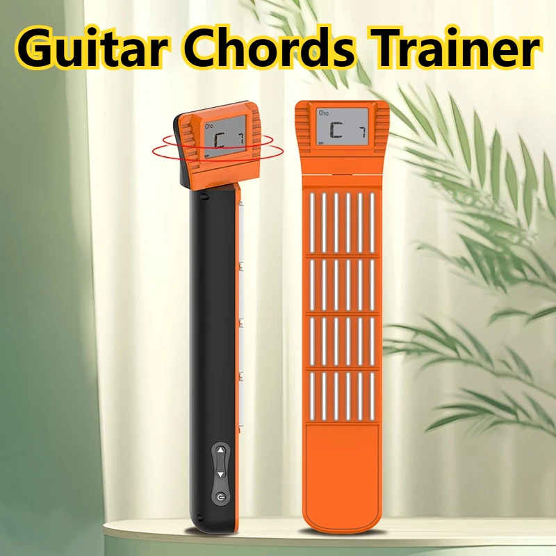 Pocket Guitar Chord Trainer Beginners Mini Chord Trainer Professional Electric Finger Exercise Tools Portable Guitar Trainer