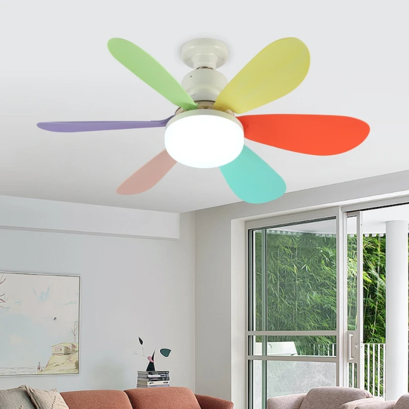 SANDYHA Modern LED Ceiling Fan E27 Detachable Three Color Dimming Intelligent Remote Control Bedroom Living Room Small fan Light
SANDYHA Modern LED Ceiling Fan E27 Detachable Three Color Dimming Intelligent Remote Control Bedroom Living Room Small fan Light