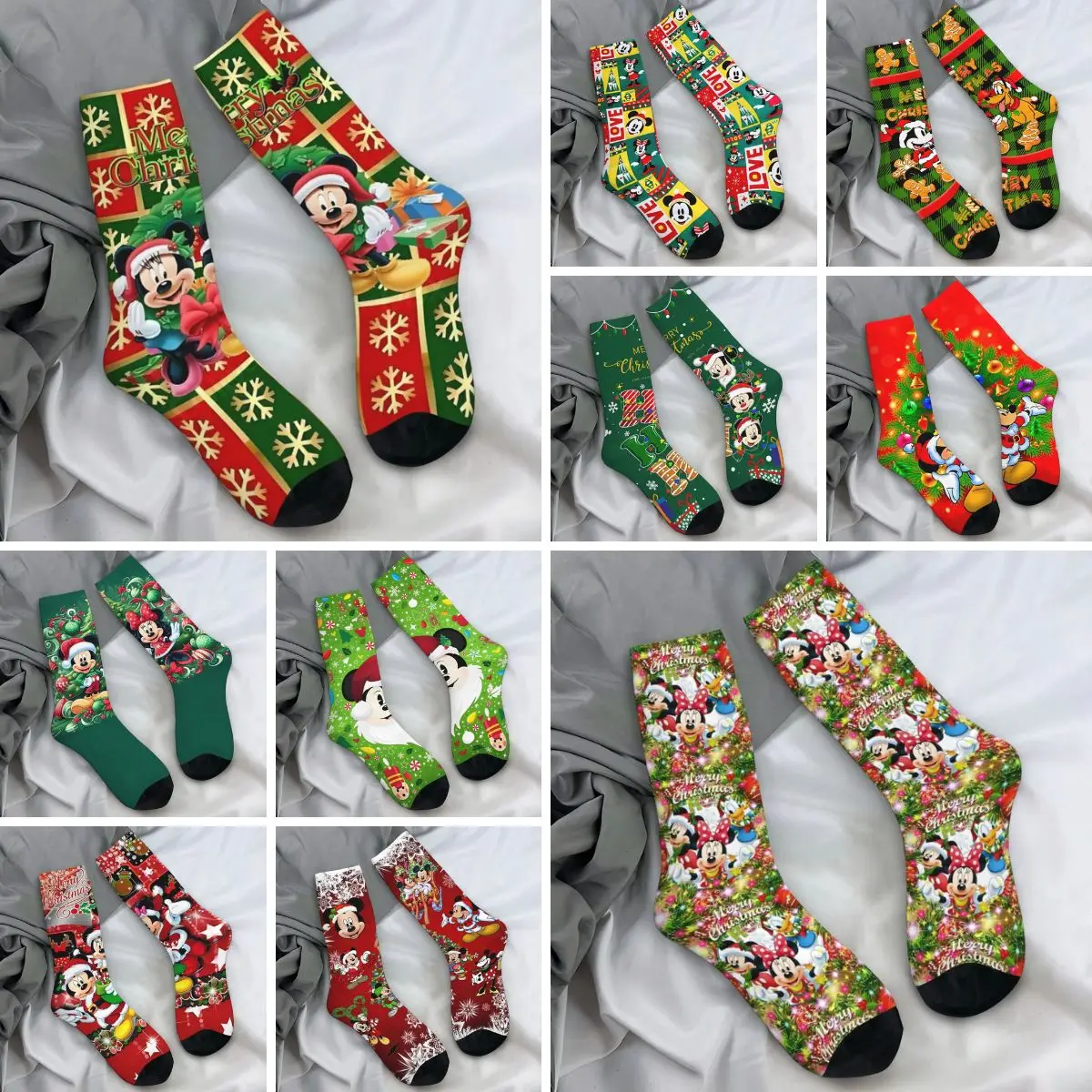 Mickey Mouse Christmas Socks Autumn Stockings Gothic Men Breathable Socks Graphic Cycling Non-Slip Socks
Mickey Mouse Christmas Socks Autumn Stockings Gothic Men Breathable Socks Graphic Cycling Non-Slip Socks