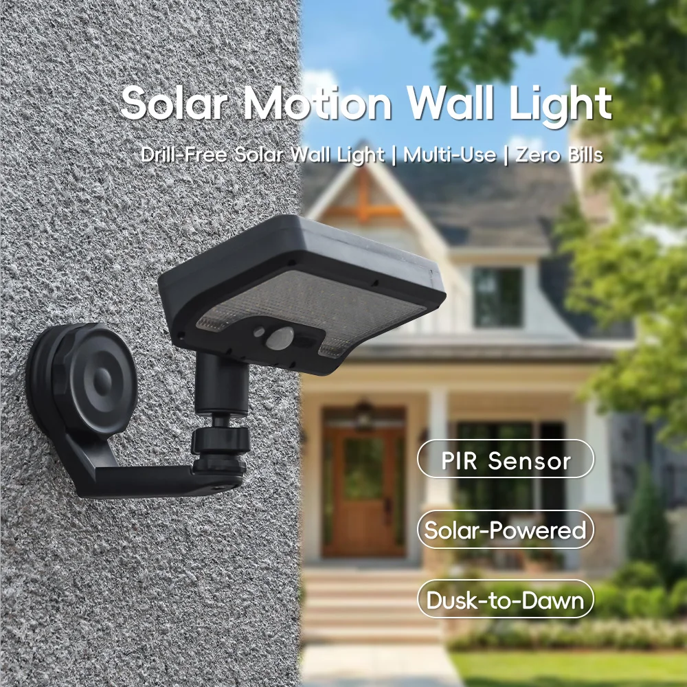 Magnetic Wall Lamp Solar Motion Sensor Outdoor Light Outdoor Camping Yard Garden Waterproof Light 360° Rotatable 4 Lighting Mode
Magnetic Wall Lamp Solar Motion Sensor Outdoor Light Outdoor Camping Yard Garden Waterproof Light 360° Rotatable 4 Lighting Mode