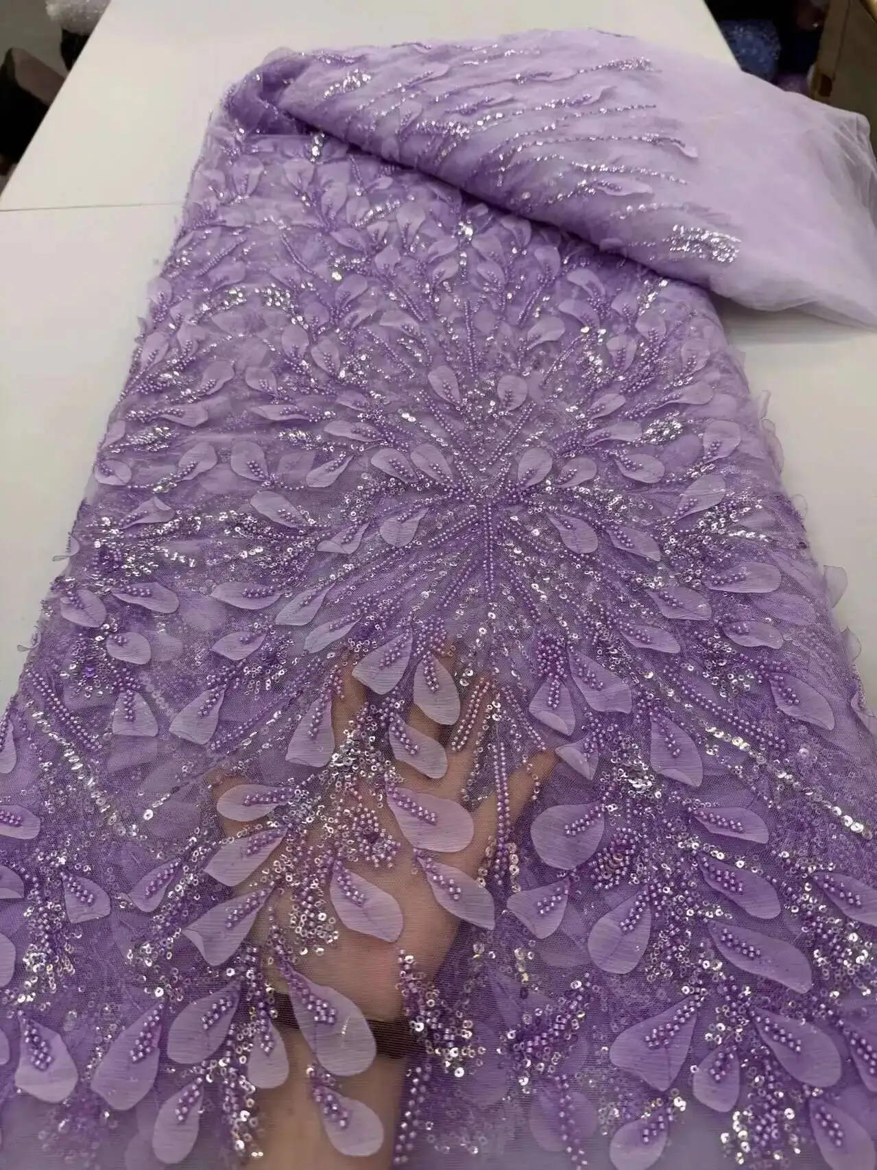 Beautiful Nigerian Sequins Party Lace African Beads Lace Fabric 2025 High Quality 5 Yards African French Tulle Net Lace Fabric
Beautiful Nigerian Sequins Party Lace African Beads Lace Fabric 2025 High Quality 5 Yards African French Tulle Net Lace Fabric