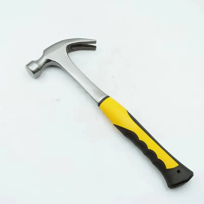 Claw Hammer High Carbon Steel Geological Hammer Integrated Forging Multifunctional Hardware Tool Heavy Duty 0.75KG
Claw Hammer High Carbon Steel Geological Hammer Integrated Forging Multifunctional Hardware Tool Heavy Duty 0.75KG