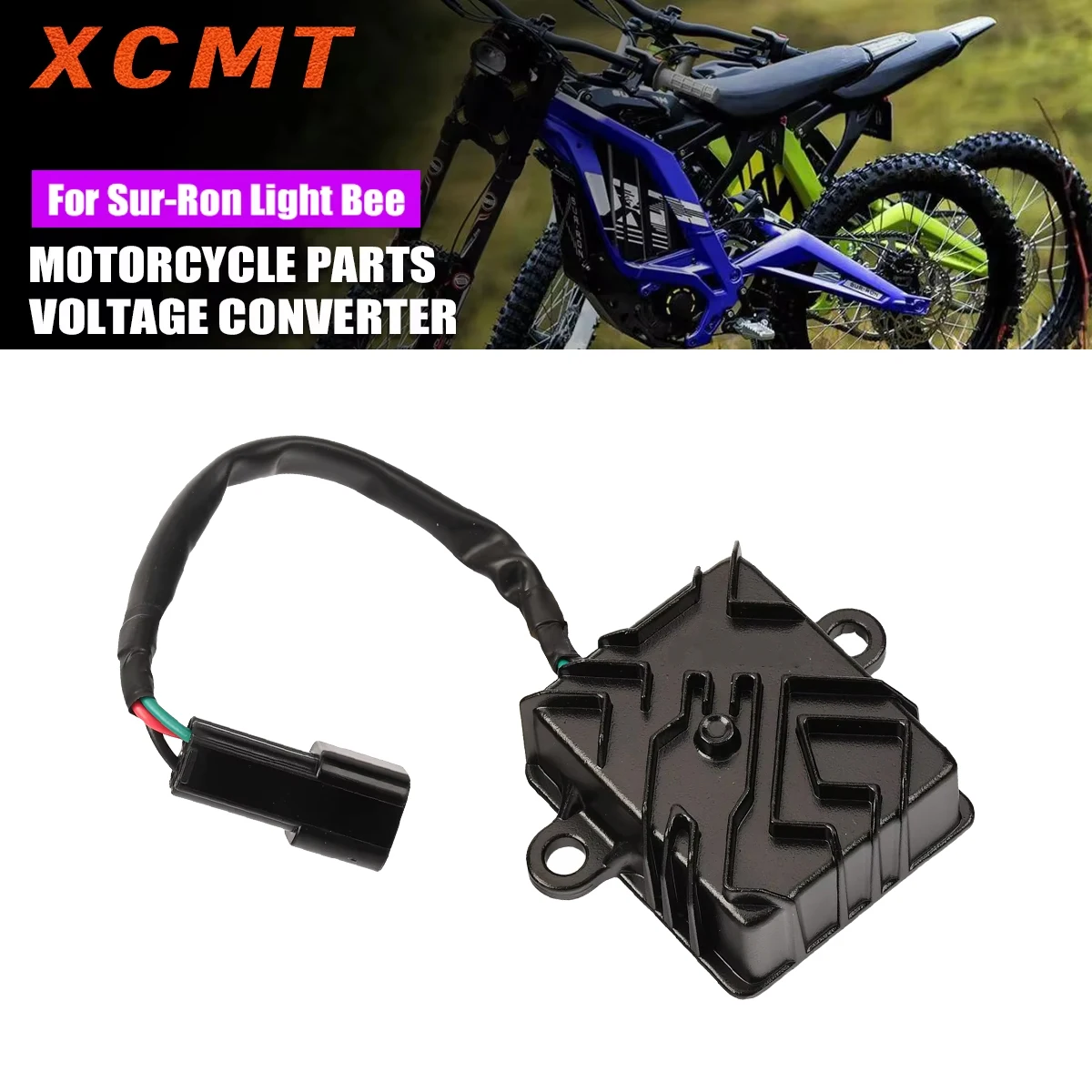 Universal Electric Motorcycle OEM Original Accessories Voltage Converter For SUR-RON Light Bee & S Light Bee X Voltage Converter
Universal Electric Motorcycle OEM Original Accessories Voltage Converter For SUR-RON Light Bee & S Light Bee X Voltage Converter