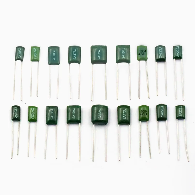 20PCS Polyester Film Capacitor 223 250V 2E223J 2E222J 2E472J 2E683J 2E104J 4.7/2.2/22/100/68NF 0.1/0.0022/0.0047/0.022/0.068/UF
20PCS Polyester Film Capacitor 223 250V 2E223J 2E222J 2E472J 2E683J 2E104J 4.7/2.2/22/100/68NF 0.1/0.0022/0.0047/0.022/0.068/UF