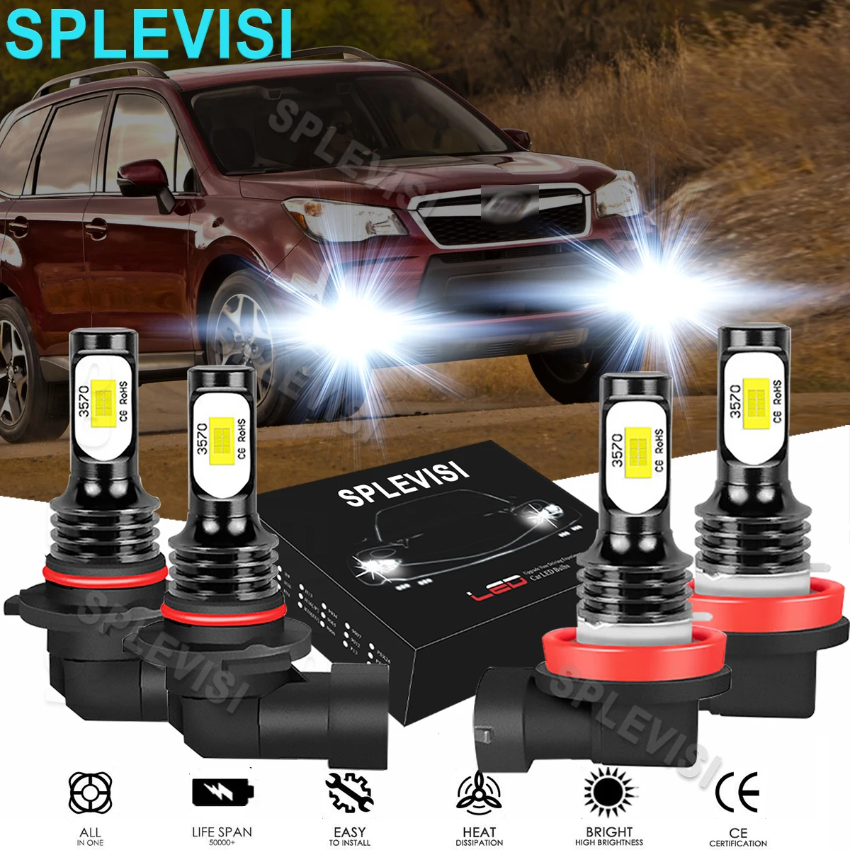 4 шсветодиодный, светодиодные лампы для Subaru Forester 6000, 2014, 2016, 2017, 2018
4 шсветодиодный, светодиодные лампы для Subaru Forester 6000, 2014, 2016, 2017, 2018