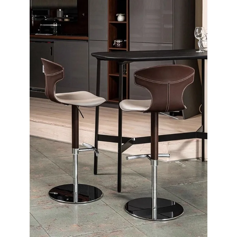 For Modern Minimalist Adjustable Height Bar Stool - Swivel High Stool for Home, Bar, Cashier/Reception Desk Counter Stools
For Modern Minimalist Adjustable Height Bar Stool - Swivel High Stool for Home, Bar, Cashier/Reception Desk Counter Stools