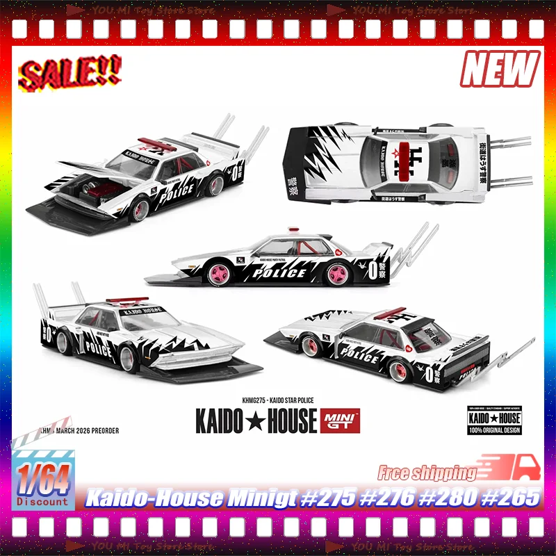 1:64 New Kaido Minigt (Kaido Star Police 275)(Gtr R33 Kaido Cat 276)(Gtr R34 Hks 280)(Honda Civic Ef 265) Alloy Model Toys Gifts
1:64 New Kaido Minigt (Kaido Star Police 275)(Gtr R33 Kaido Cat 276)(Gtr R34 Hks 280)(Honda Civic Ef 265) Alloy Model Toys Gifts