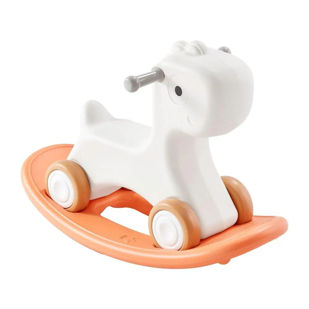 Rocking Horse Toddler Baby Ride on Toy with Detachable Balance Board 4 Smooth Wheels HDPE Material 80 lbs Support 40 Swinging
Rocking Horse Toddler Baby Ride on Toy with Detachable Balance Board 4 Smooth Wheels HDPE Material 80 lbs Support 40 Swinging