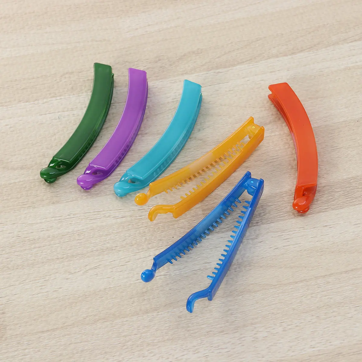 12Pcs Candy Color Banana Hair Claw Clips Large Classic Design Hair Accessories Non-Slip Suitable for Women
12Pcs Candy Color Banana Hair Claw Clips Large Classic Design Hair Accessories Non-Slip Suitable for Women