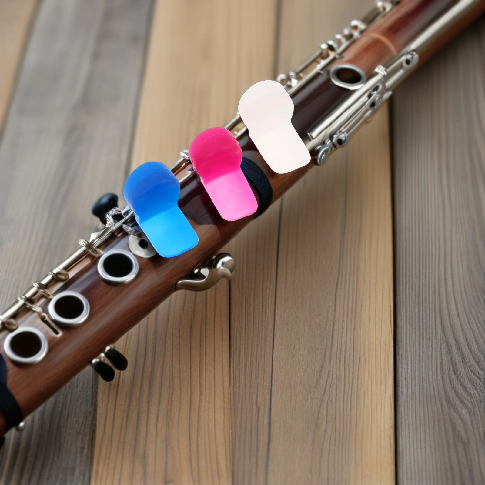 10Pcs Premium Silicone Clarinet Thumb Rest Cushions Reduce Fatigue and Increase Comfort Finger Tips Pads Oboe Thumb Rest 
10Pcs Premium Silicone Clarinet Thumb Rest Cushions Reduce Fatigue and Increase Comfort Finger Tips Pads Oboe Thumb Rest